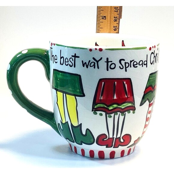 Christmas Coffee Mug Glory Haus The Best Way To Spread Christmas Cheer 4.5” - Picture 9 of 10